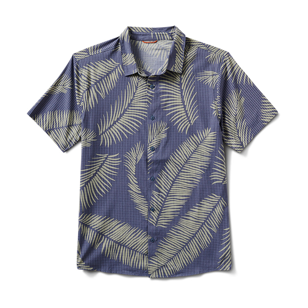 ROARK Bless Up Breathable Stretch Shirt FFS-FIRE FERN SLATE S