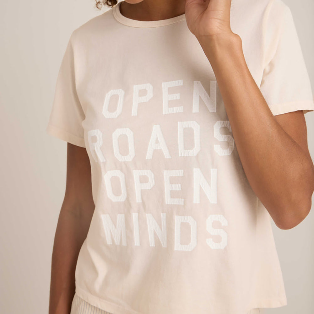 ROARK OPEN ROADS EVERYDAY TEE EGG-EGGSHELL M