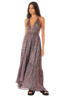 MAAJI GOLDEN STRIPES MOON BAY OPEN BLUE LG