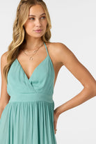 O'NEILL ANNALISA SOLID MIDI DRESS OBL XS