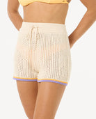 RIP CURL CALA VADELLA CROCHET SHORT 0003-Off White M