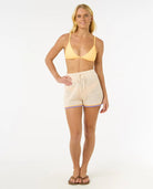 RIP CURL CALA VADELLA CROCHET SHORT 0003-Off White M