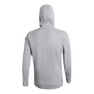 Florence Marine X Airtex Long  Sleeve Hooded Shirt LHG-Light  Heather Grey L