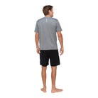 Florence Marine X Adapt Short Sleeve UPF Shirt LHG-Light Heather  Grey S