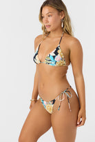 O'Neill Mikah Floral Lucky Bay Bikini Bottom BLK XS