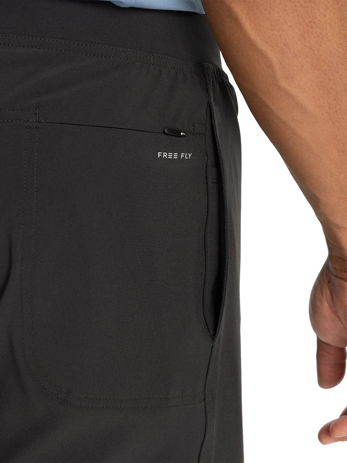Free Fly Men's Lined Active Breeze Short - 5.5 BLK-Black L