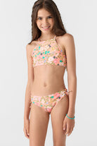 O'Neill Kelly Floral High Neck Bikini Set DFL 12