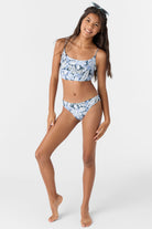 O'Neill Palmetto Tropical Ruched Longline Set MUL 12