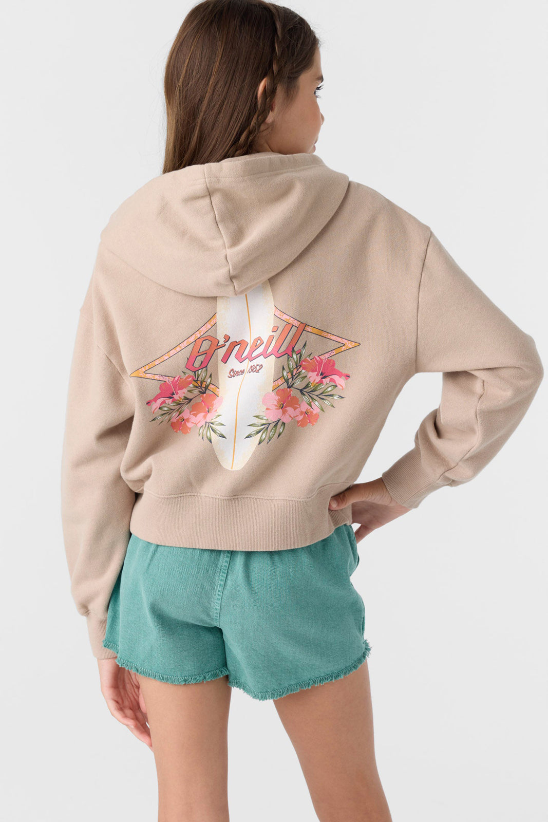 O'Neill Girls Darcie Zip Hoodie TOB XL