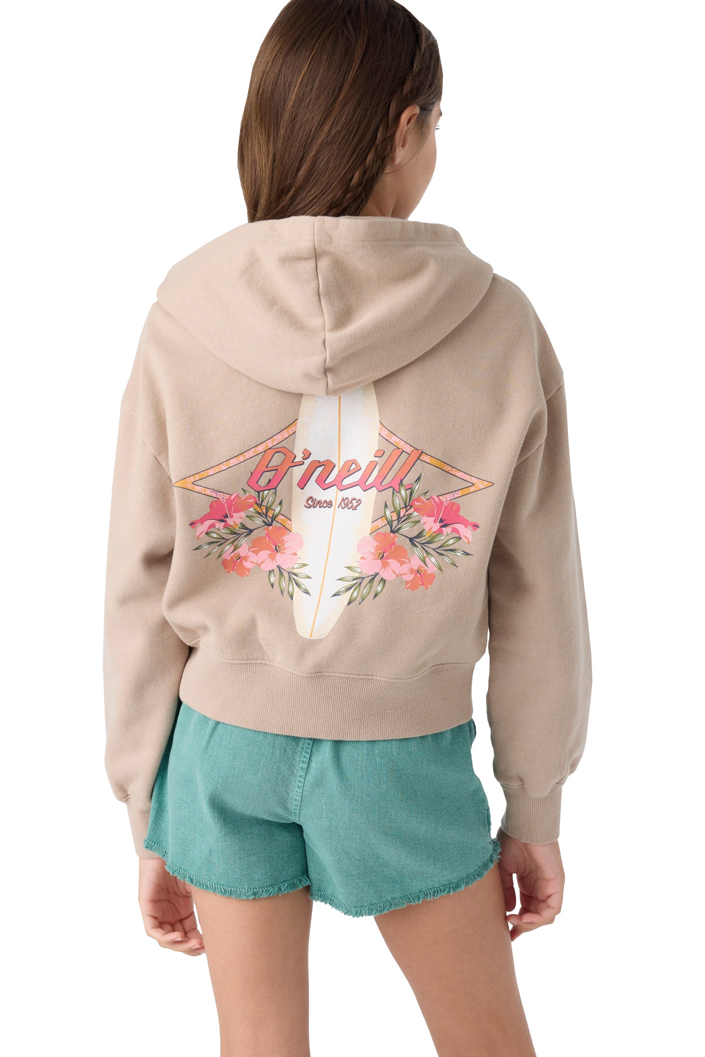 O'Neill Girls Darcie Zip Hoodie TOB M