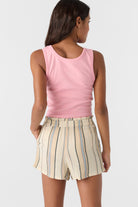 O'neill Girls Carlita Short Jacey Stripe IVR M