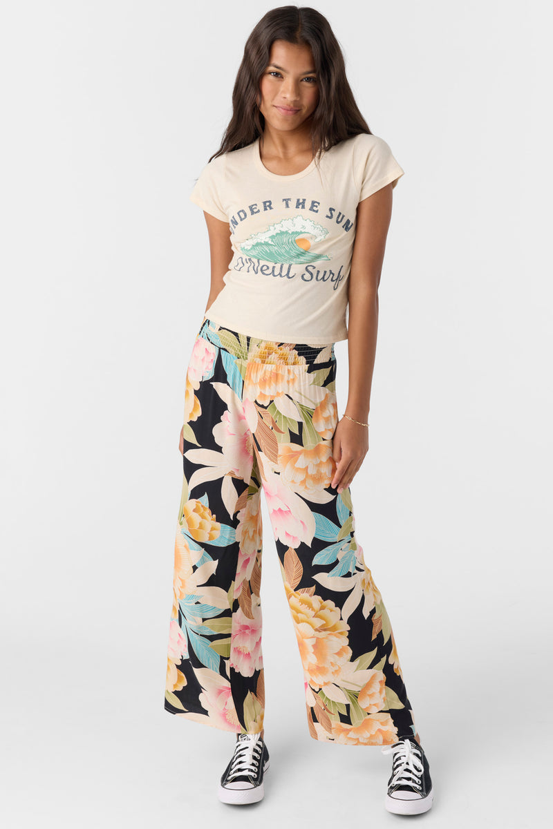O'Neill Torrie Pant Mikah Floral BLK L