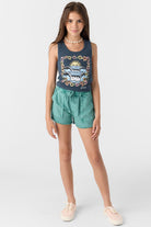 O'Neill Girls Tropic Tide Tank SLT L