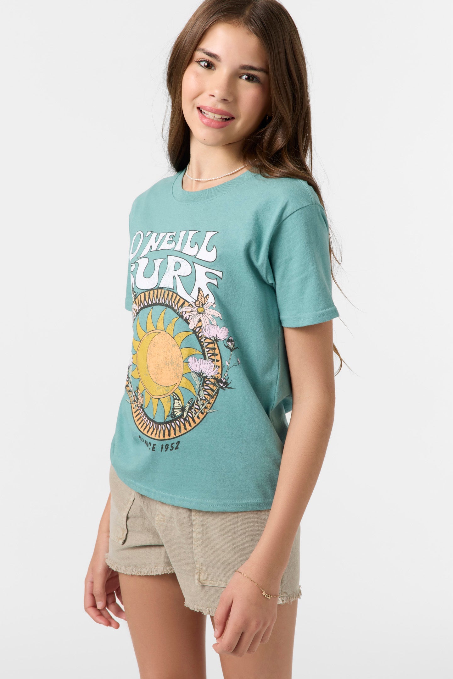 O'Neill Girls Daystar SS Tee OBL S