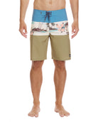 Quiksilver Surfsilk Panel 20in Boardshort NIA-Niagara 32
