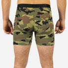 BN3TH CLASSIC ICON BOXER BRIEF PT CAMO GREEN M