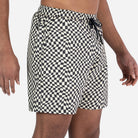 BN3TH Agua 7" 2N1 Volley  WARPED CHECKER-VANILLA XL