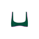 Kulani Kinis Bind Slim Scoop Bikini Top SirenSong L