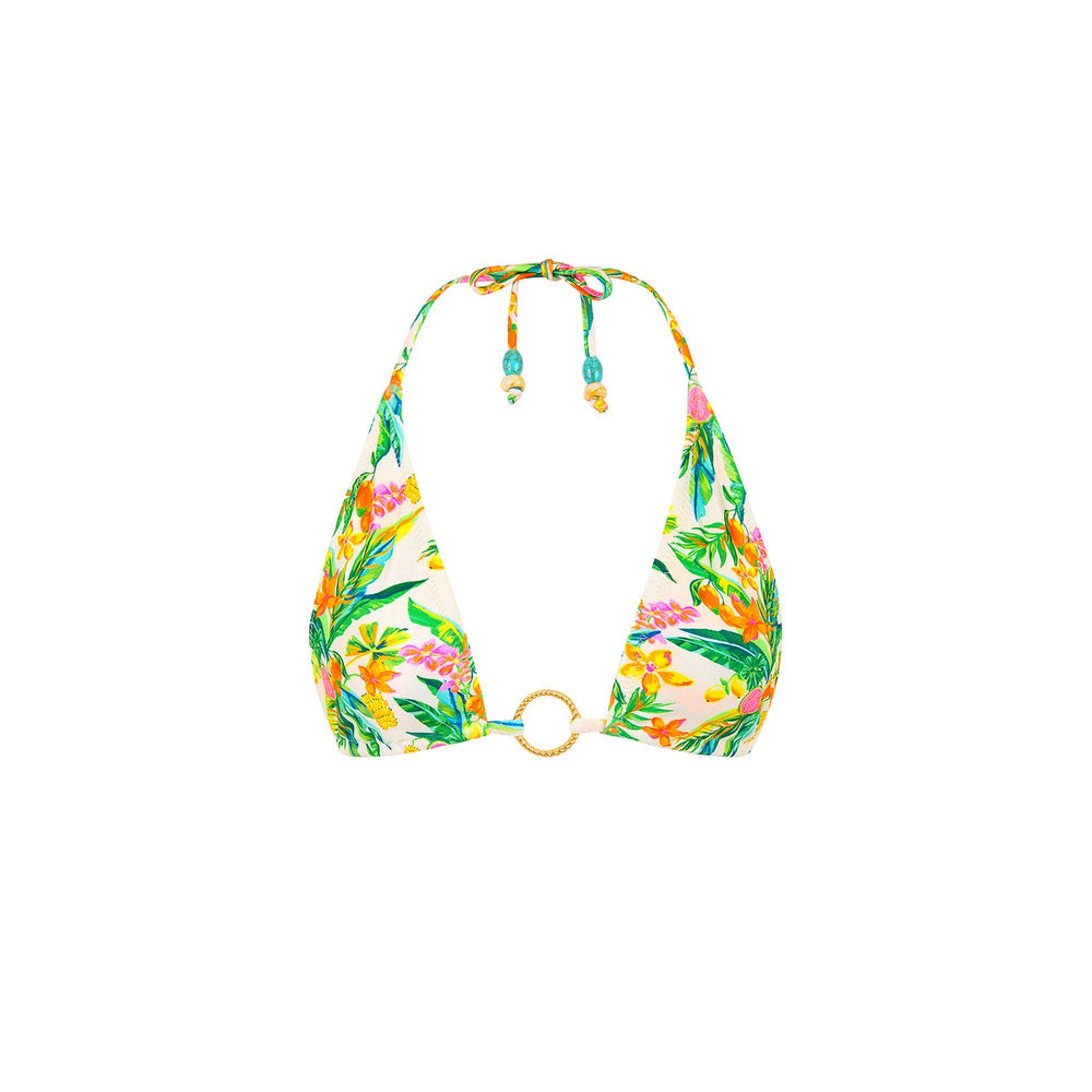 Kulani Kinis Ring Halter Top GOLDENHOUR L