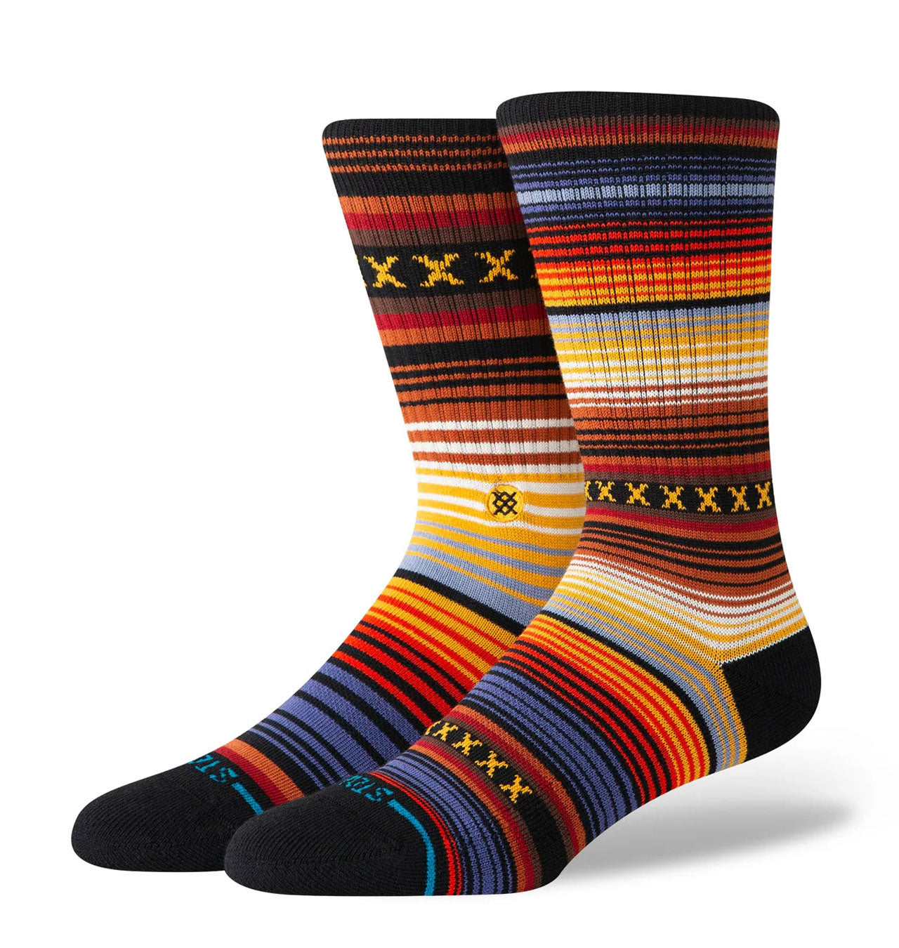 Stance Curren St Crew Socks Indigo L