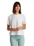 Free Fly Bamboo Current Boxy Tee BrightWhite S