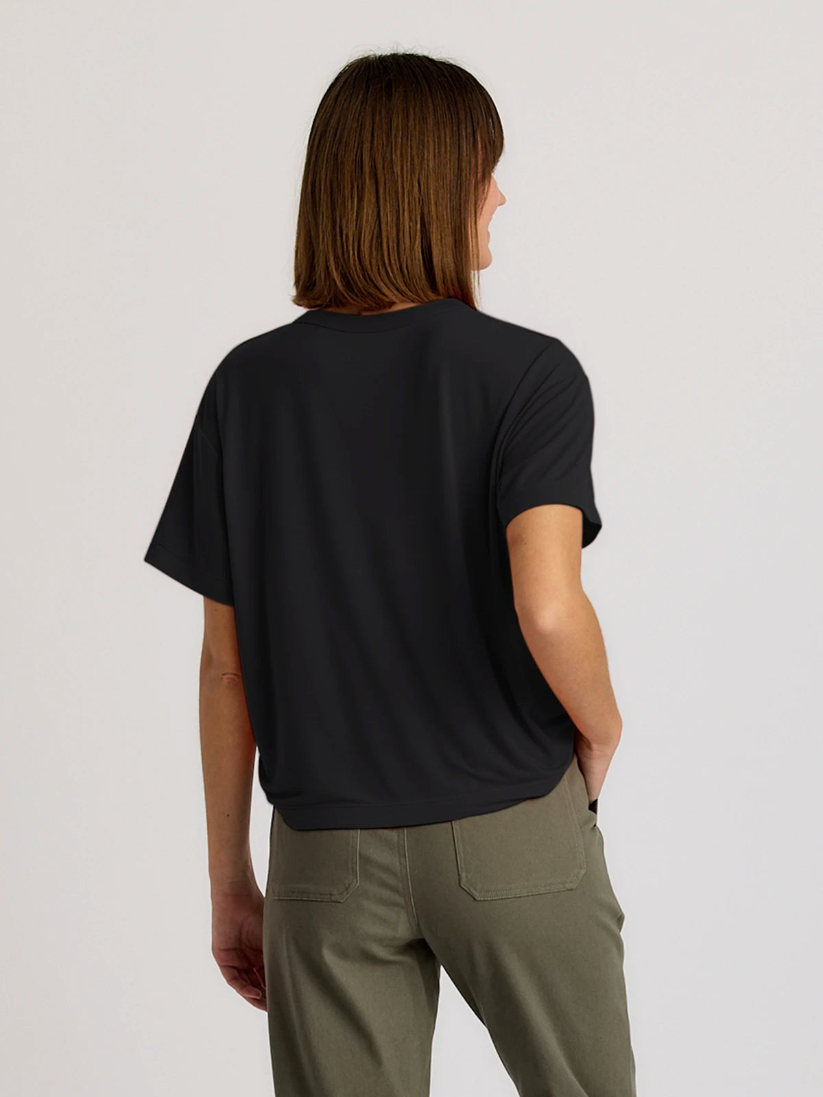 Free Fly Elevate Lightweight Tee Black M