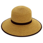 Sun N Sand Posy Straw Hat BRN OS