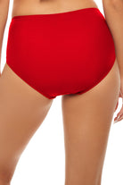 H20 Retro Highwaisted Bikini Bottom RED XXL