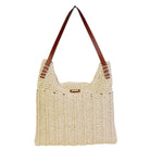SUN N SAND PAPER CROCHET SHOULD TOTE NATURAL