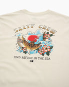 SALTY CREW OLD SCHOOL VINTAGE SS TEE Off White XXL