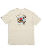 SALTY CREW OLD SCHOOL VINTAGE SS TEE Off White L