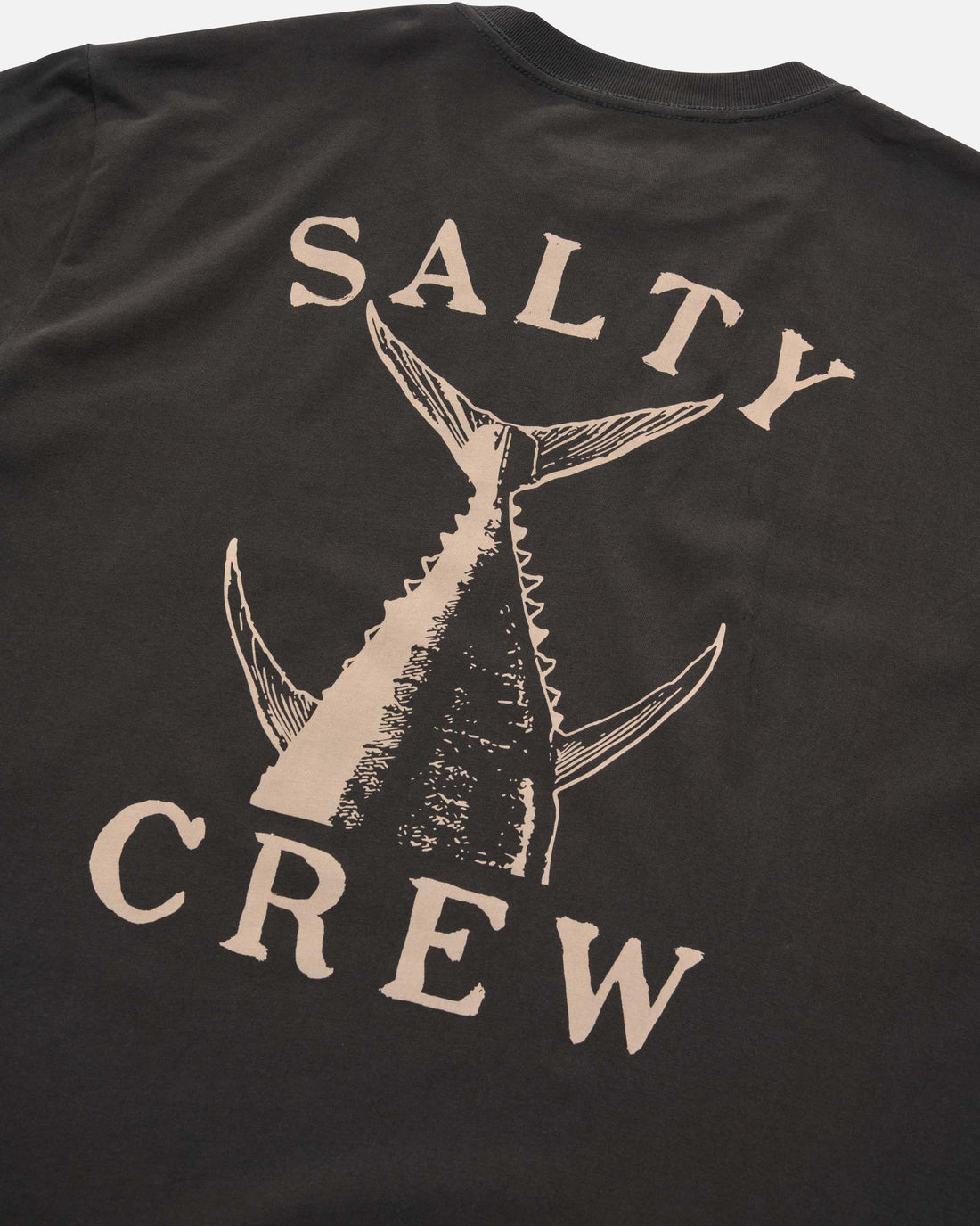 SALTY CREW OLD SCHOOL VINTAGE SS TEE Vintage Black L
