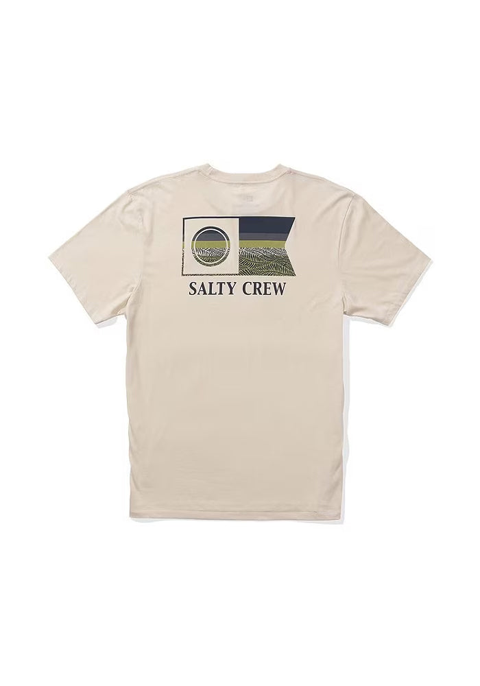SALTY CREW FLAGSHIP FILL SS TEE BONE L