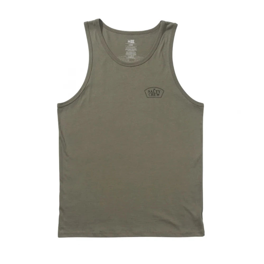 SALTY CREW FILLER UP TANK DUSTY OLIVE XL