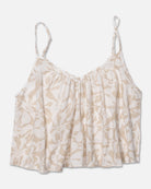 SALTY CREW PALAPA CAMI OFF WHITE L