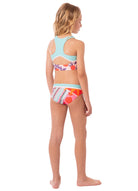 Maaji Girls Poly Two Piece Bikini Set Blue 8