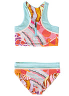 Maaji Girls Poly Two Piece Bikini Set Blue 8