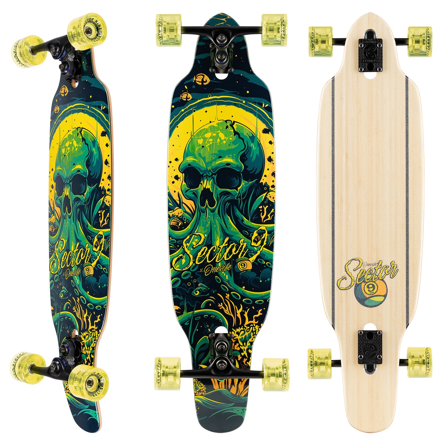 Sector 9 Depths Striker Complete Skateboard 36"