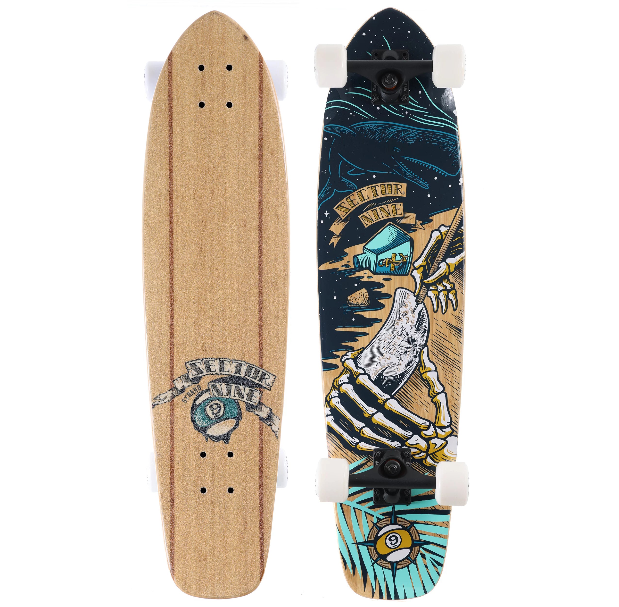 Sector 9 Strand Castaway Complete Skateboard 34"
