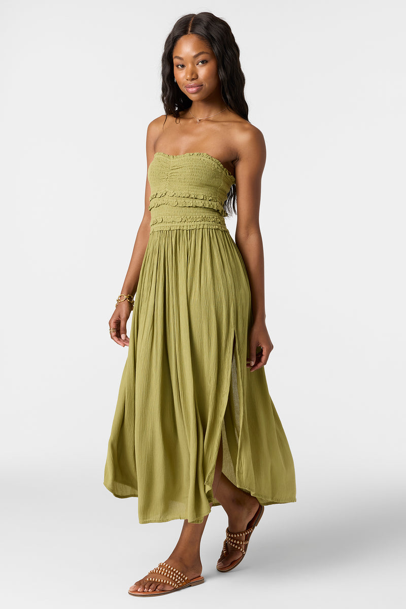 O'NEILL DEVYN MIDI DRESS MSS-MOSSTONE S