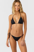 O'NEILL SALTWATER SOLIDS VENICE TRIANGLE TOP BLK XS