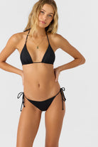 O'NEILL SALTWATER SOLIDS VENICE TRIANGLE TOP BLK S