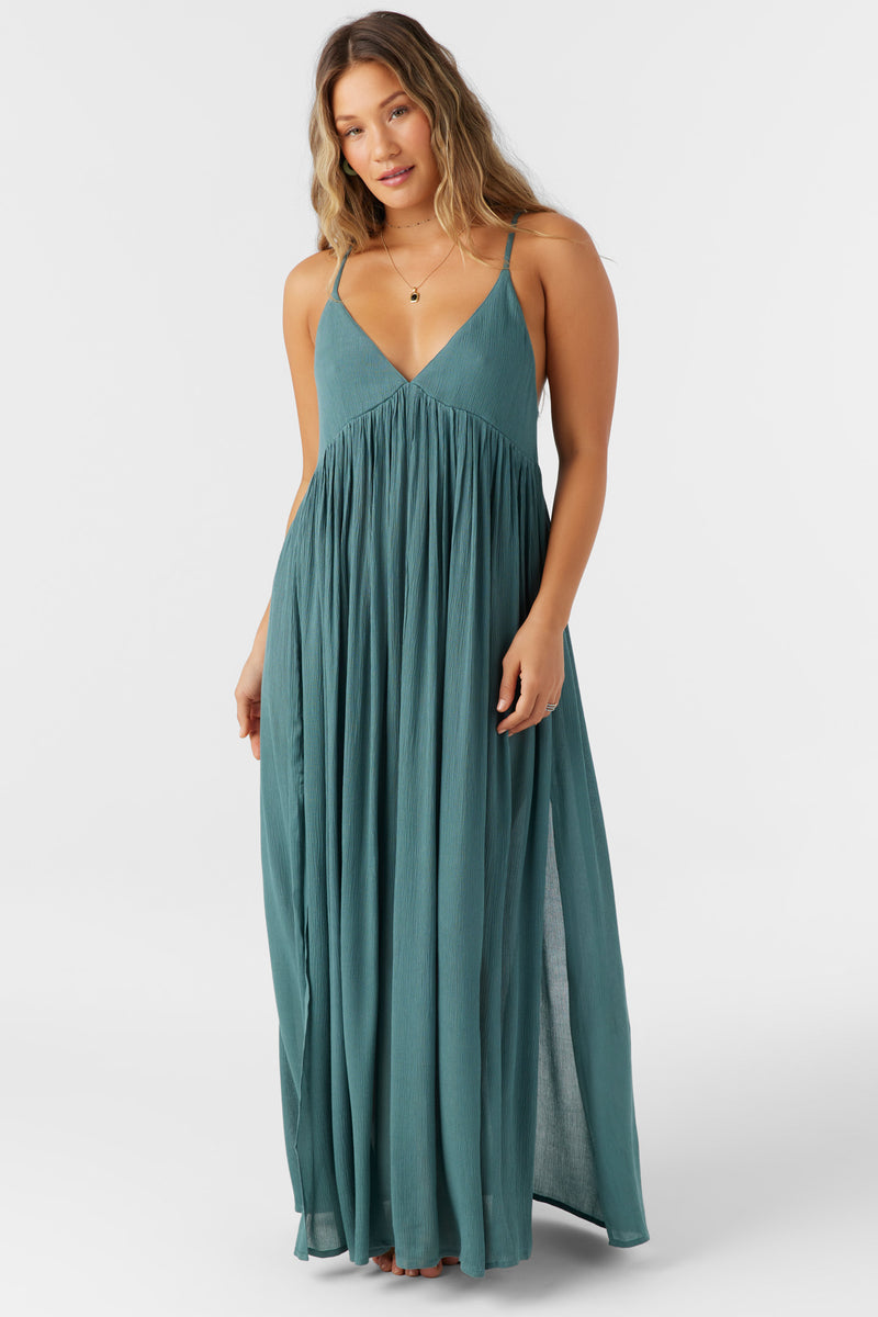 O'Neill Saltwater Solids Mel Maxi Dress SPN L