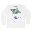 Mang Toddler Performance LS Shirt DazeRay White 5T