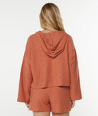 Roxy Rich Coast Solid Fleece MAR XS