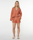 Roxy Rich Coast Solid Fleece MAR S