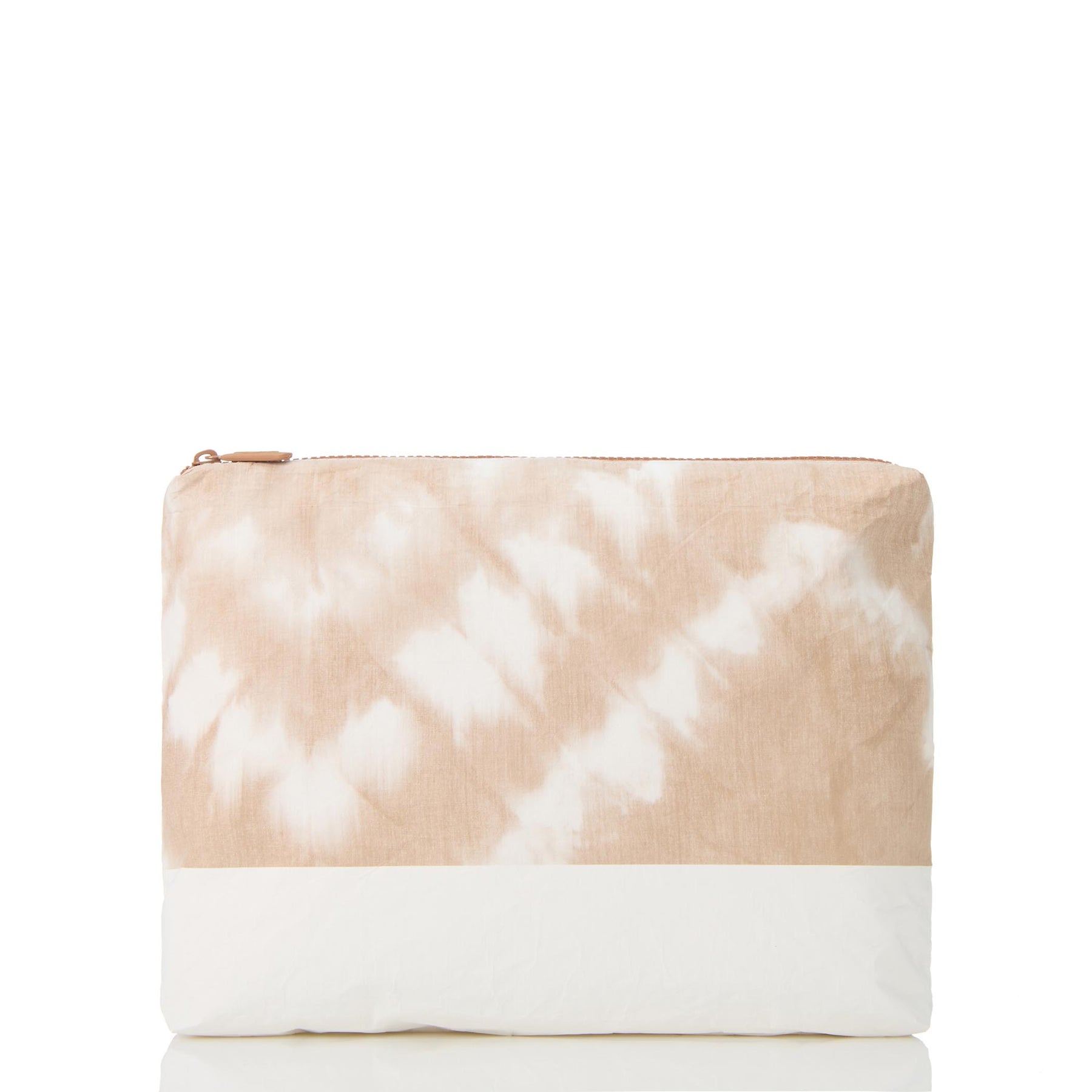 Aloha Mid Zip Clutch Shibori - Sandstone OS