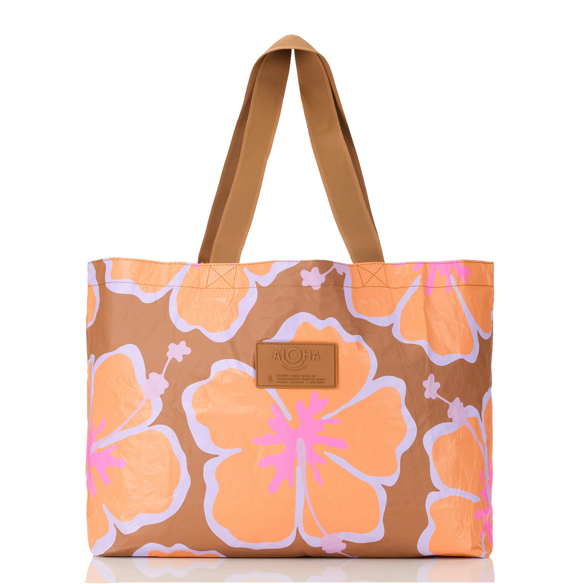Aloha Holo Holo Tote Pua Waikiki - Toffee OS