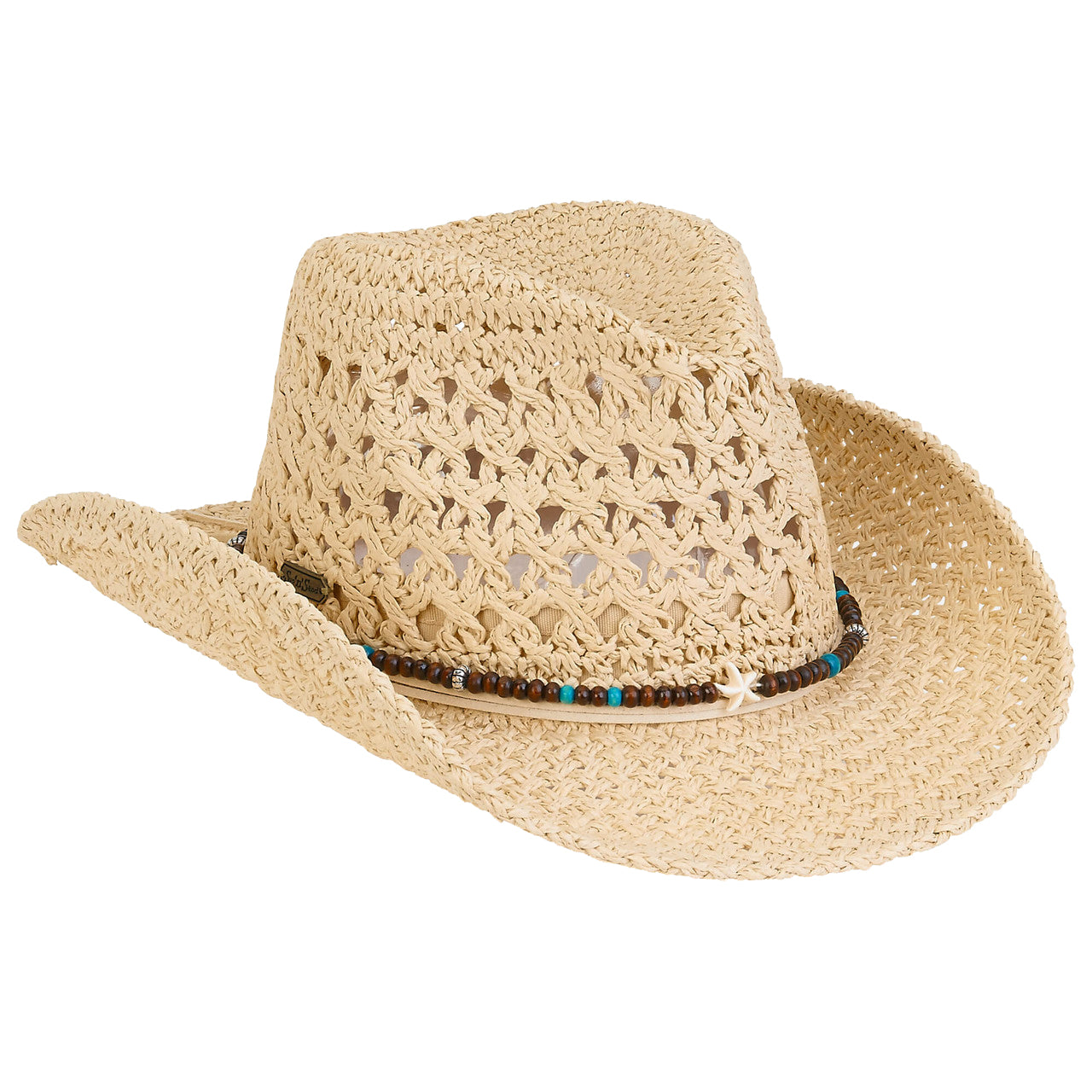 Sun N Sand Western Hat Mix NAT HH2922 3