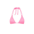 Kulani Kinis HALTER BRALETTE BIKINI TOP TaffyPink M